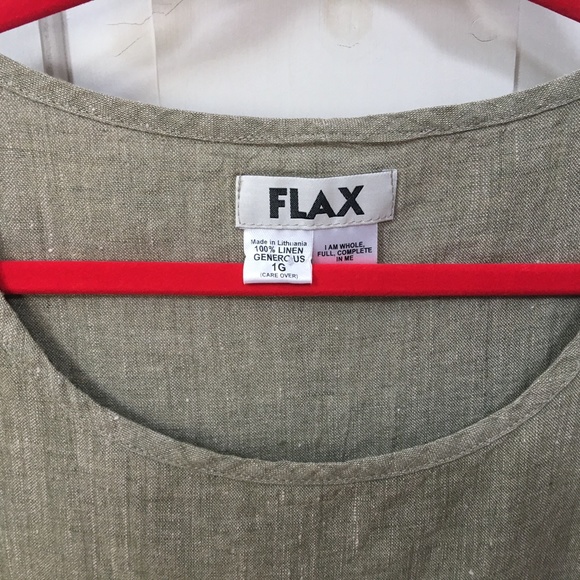 Flax Green Sleeveless Top - Picture 3 of 7